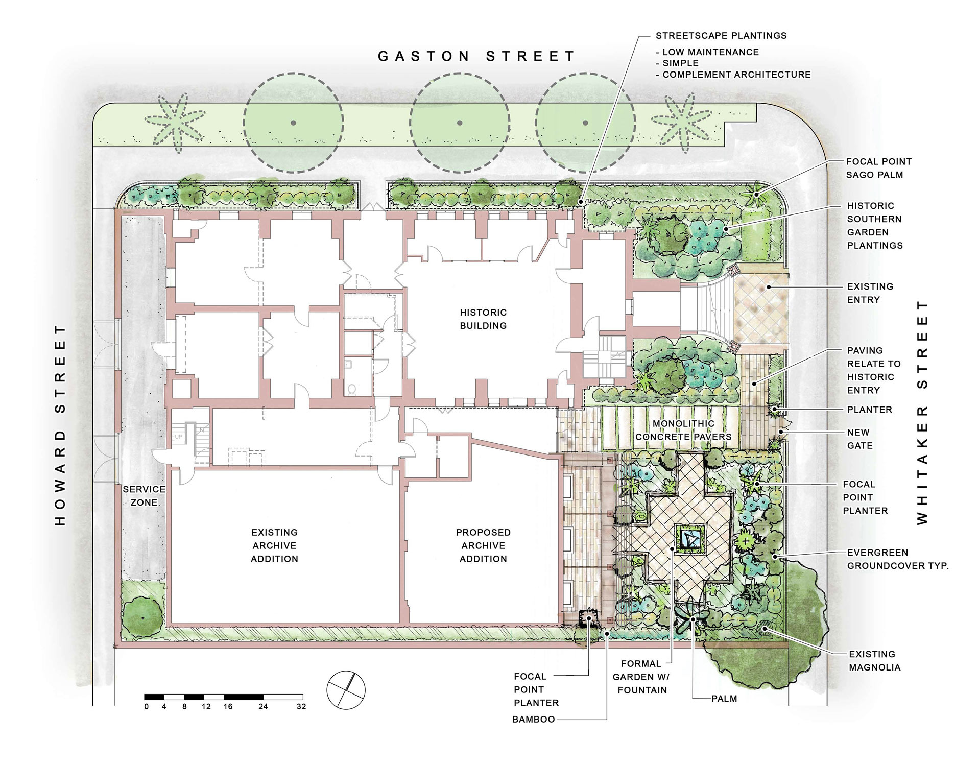 Historical Society, Hodgson Hall Lynch Associates Architects